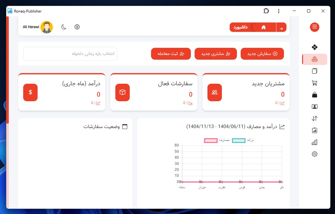Ronaq-Publisher Management System